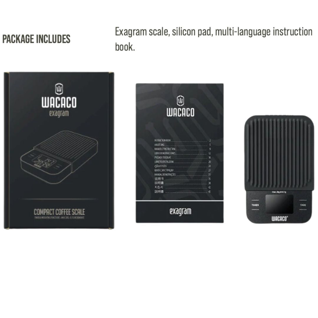 Exagram Portable Coffee Scale with Timer