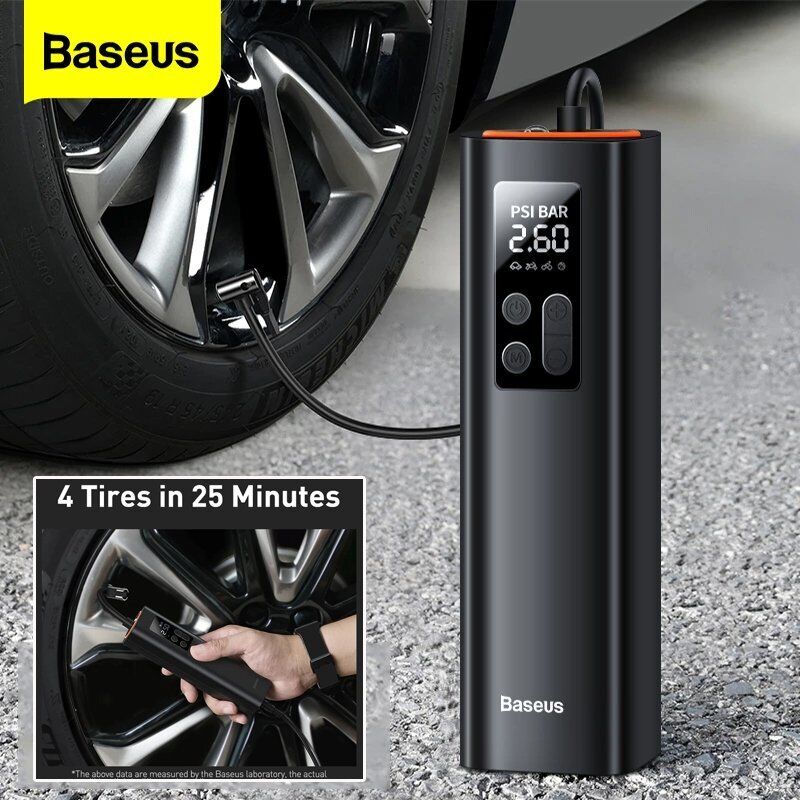 BASEUS Smart Digital Air Inflator Pump