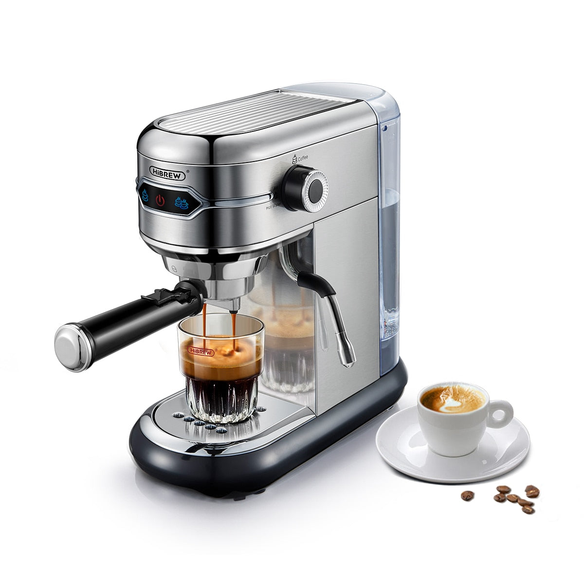  HiBREW Single Serve Coffee Maker - Portable,Coffee