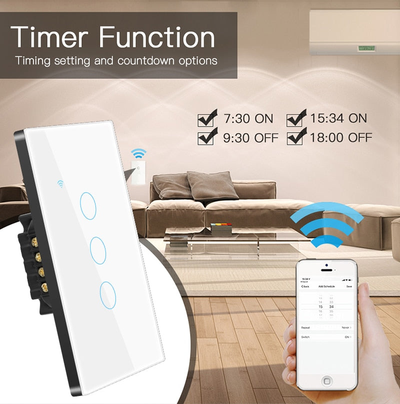 TouchSense WiFi Smart Wall Switch