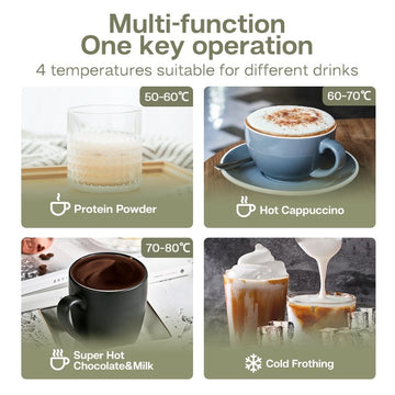 4-in-1 HiBREW Multi-Functional Automatic Milk Frother