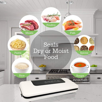 Automatic Food Vacuum Sealer With Vacuum Bags