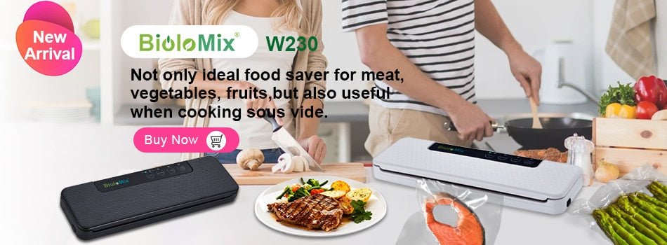 Automatic Food Vacuum Sealer With Vacuum Bags