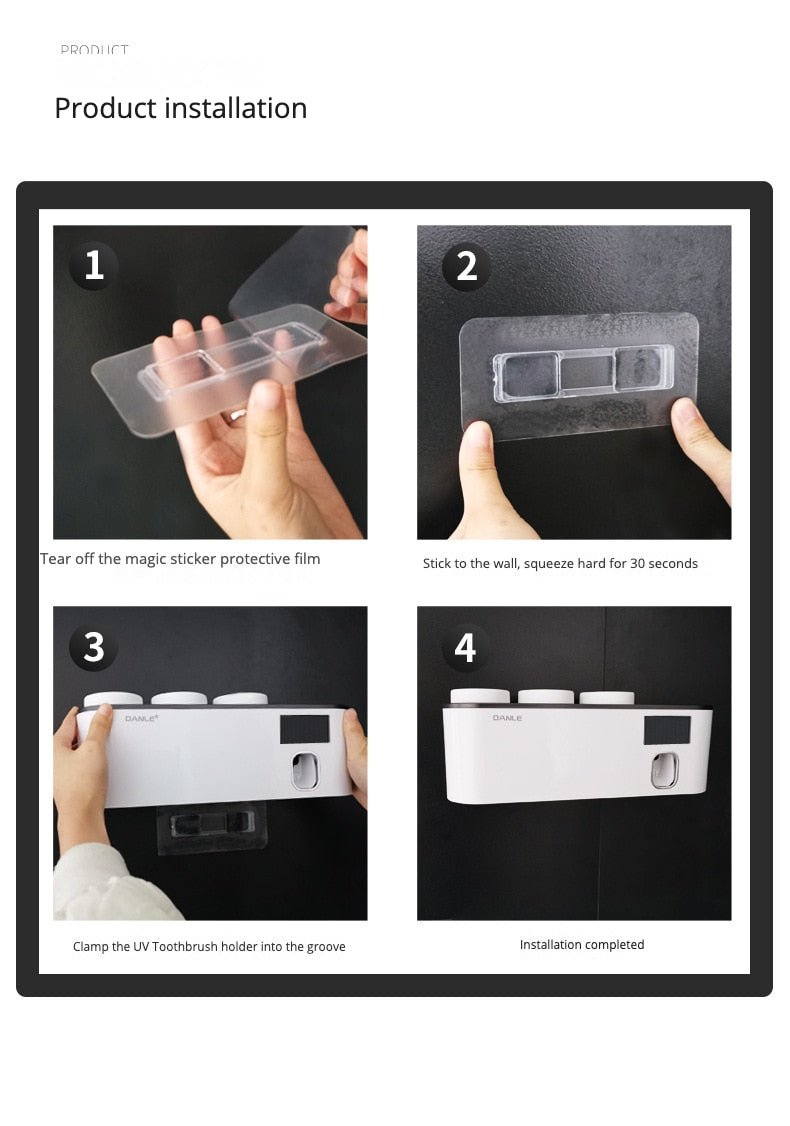 DANLE Multi-Functional Smart UV Toothbrush Sterilizer