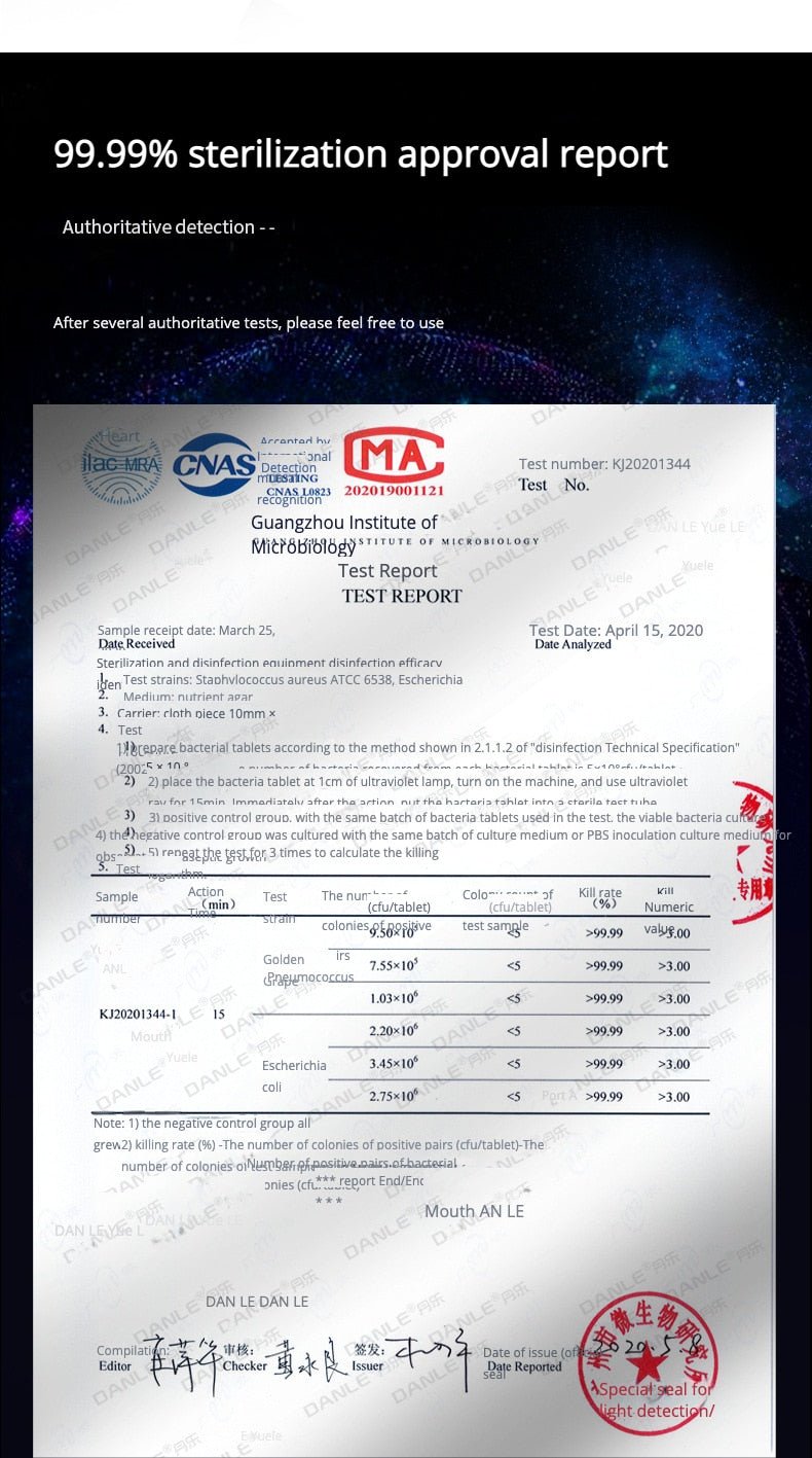 DANLE Multi-Functional Smart UV Toothbrush Sterilizer