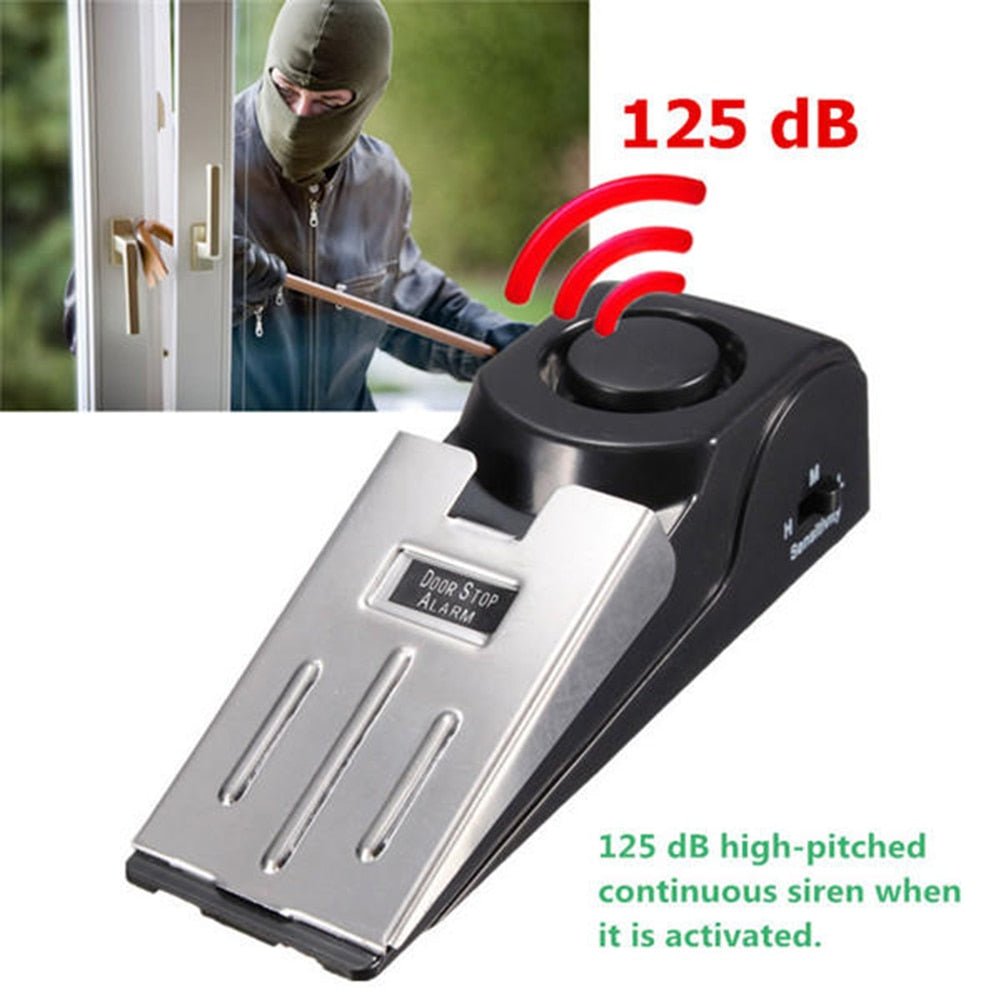 Intelligent Door-Stop Alarm 125dB