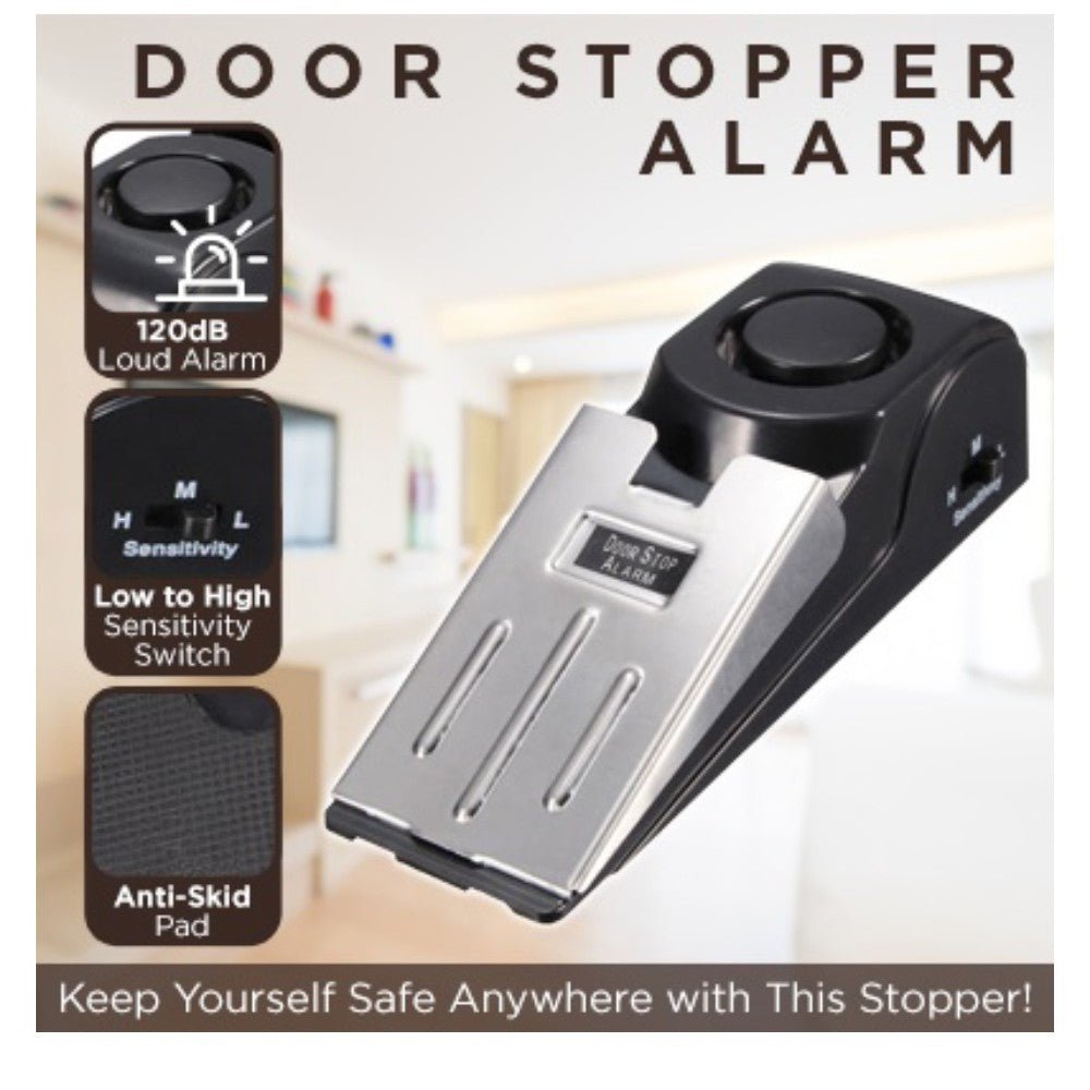 Intelligent Door-Stop Alarm 125dB
