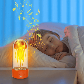 Jellyfish Colorful Flashing Lamp Bluetooth Speaker