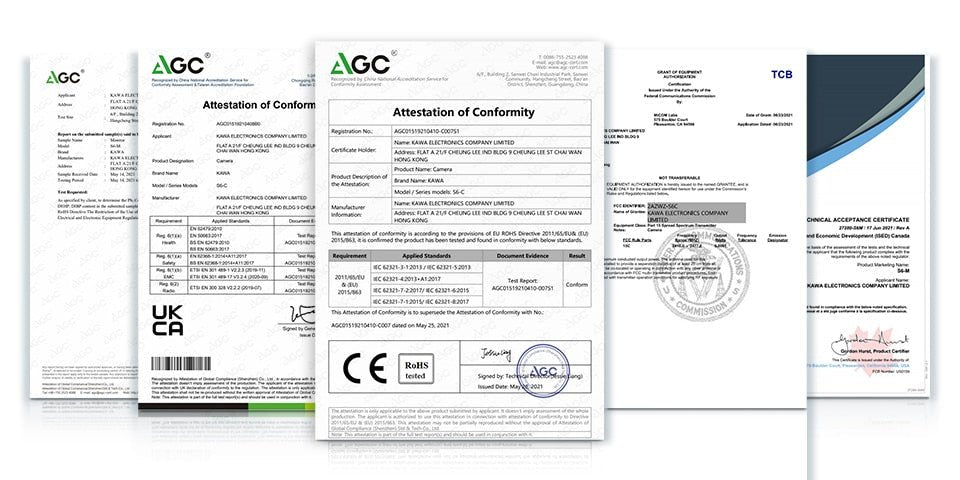 KAWA 5" Baby Monitor and Camera 720P HD (S6)