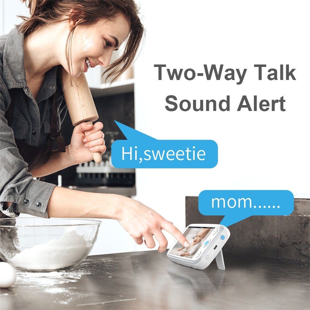 KAWA 5" Baby Monitor and Camera 720P HD (S6)