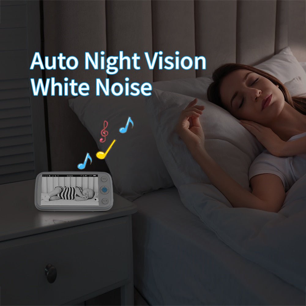 KAWA 5" Baby Monitor and Camera 720P HD (S6)