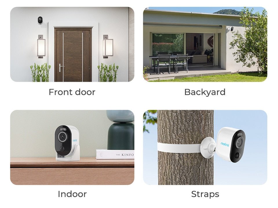 REOLINK Argus 3 Pro Smart Wire-Free 2K MP4 Camera with Motion Spotlight