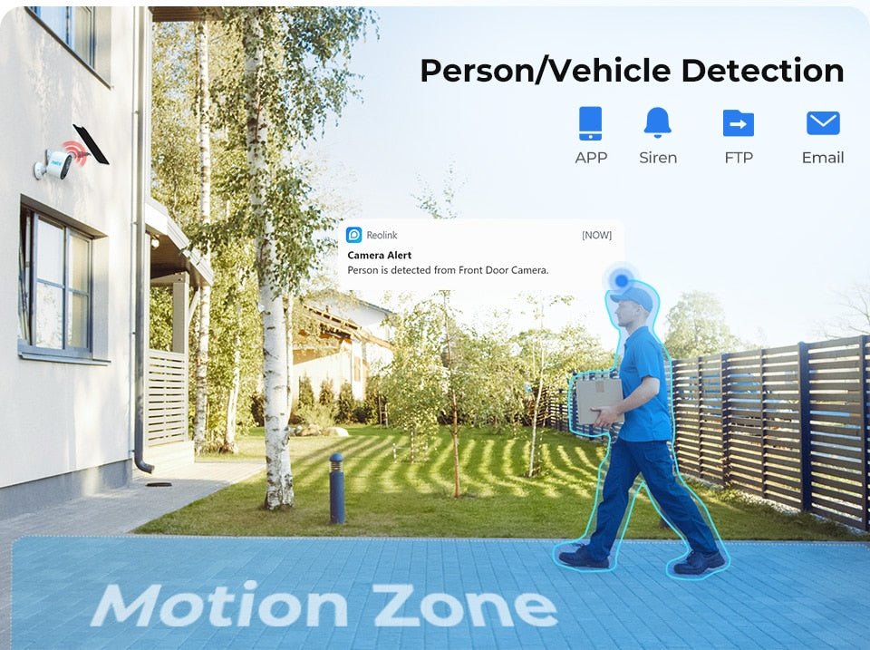 REOLINK Argus 3 Pro Smart Wire-Free 2K MP4 Camera with Motion Spotlight