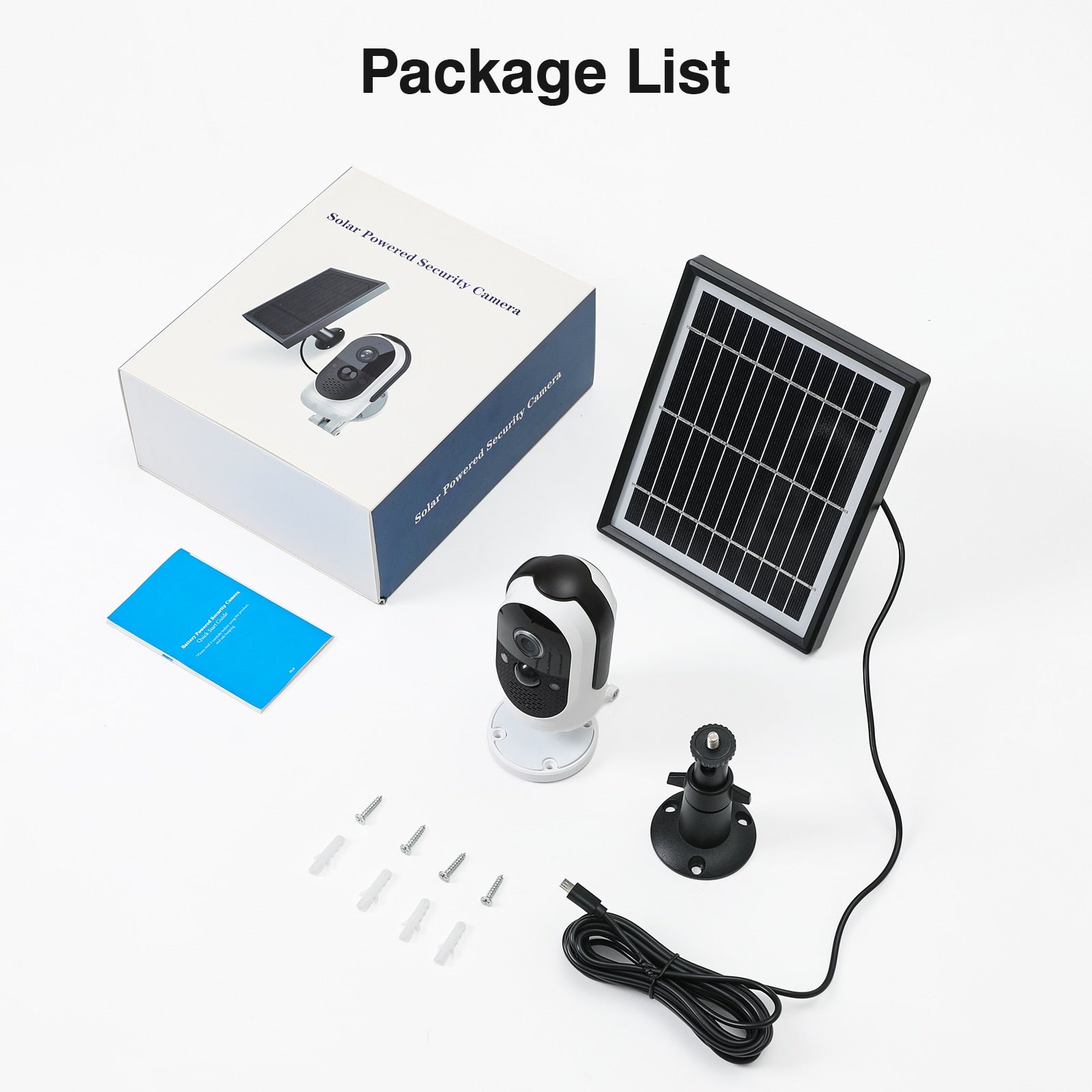 Smart Solar Security Surveillance Camera Default Title