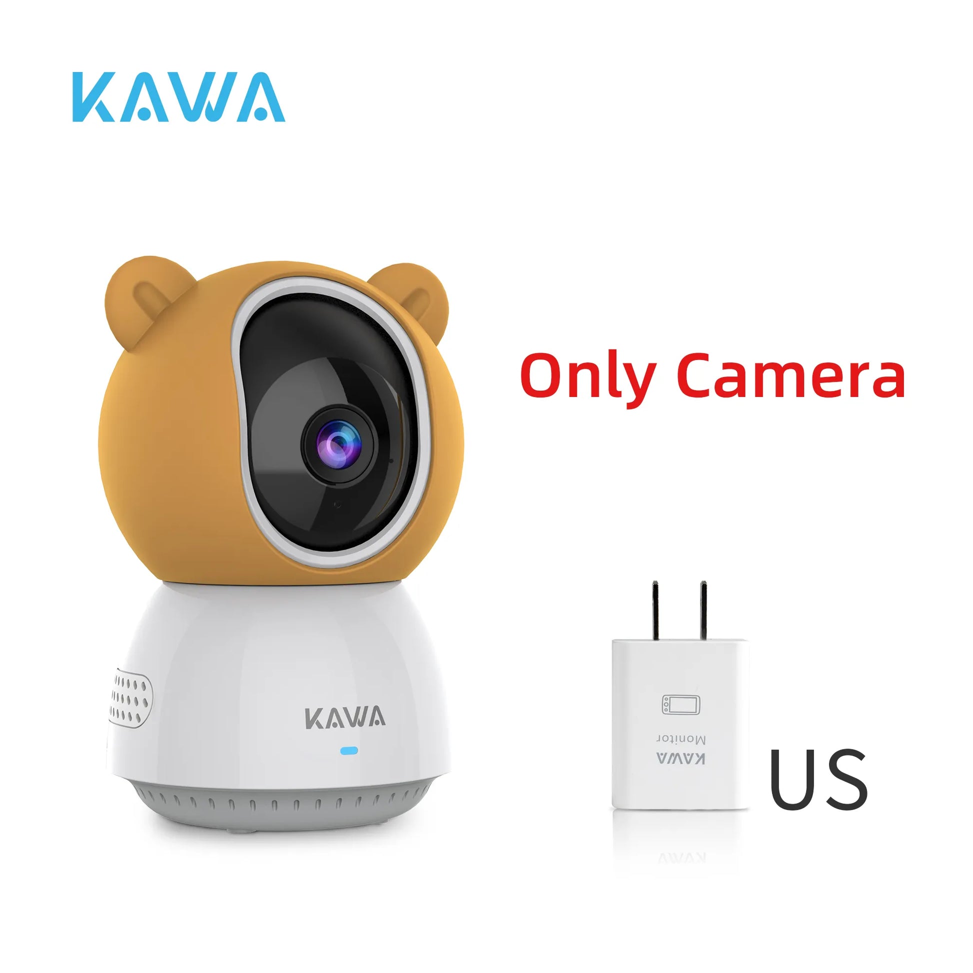 2K KAWA 5" IPS Baby Monitor and Camera (S7) Camera only US Plug