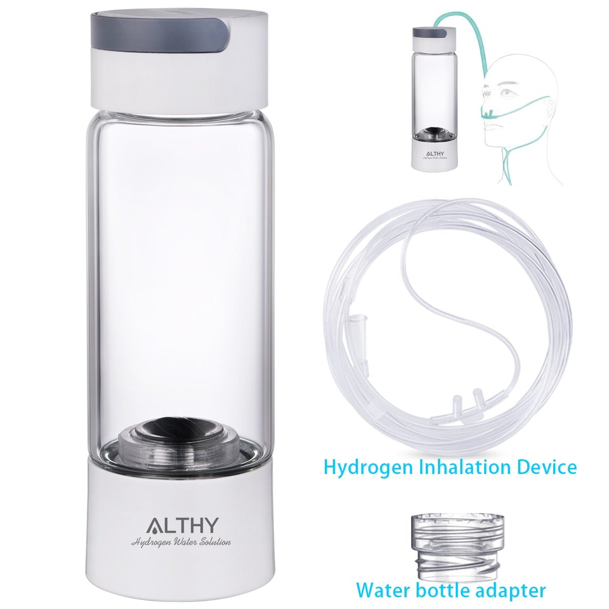 ALTHY Hydrogen Water Generator Glass Cupbody