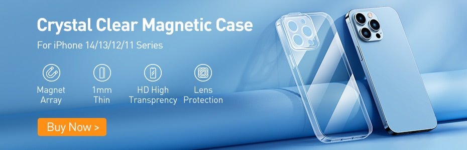 Crystal Case for MagSafe Magnetic Charging (iPhone)