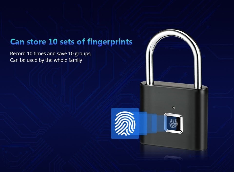 Fingerprint Smart Lock Padlock