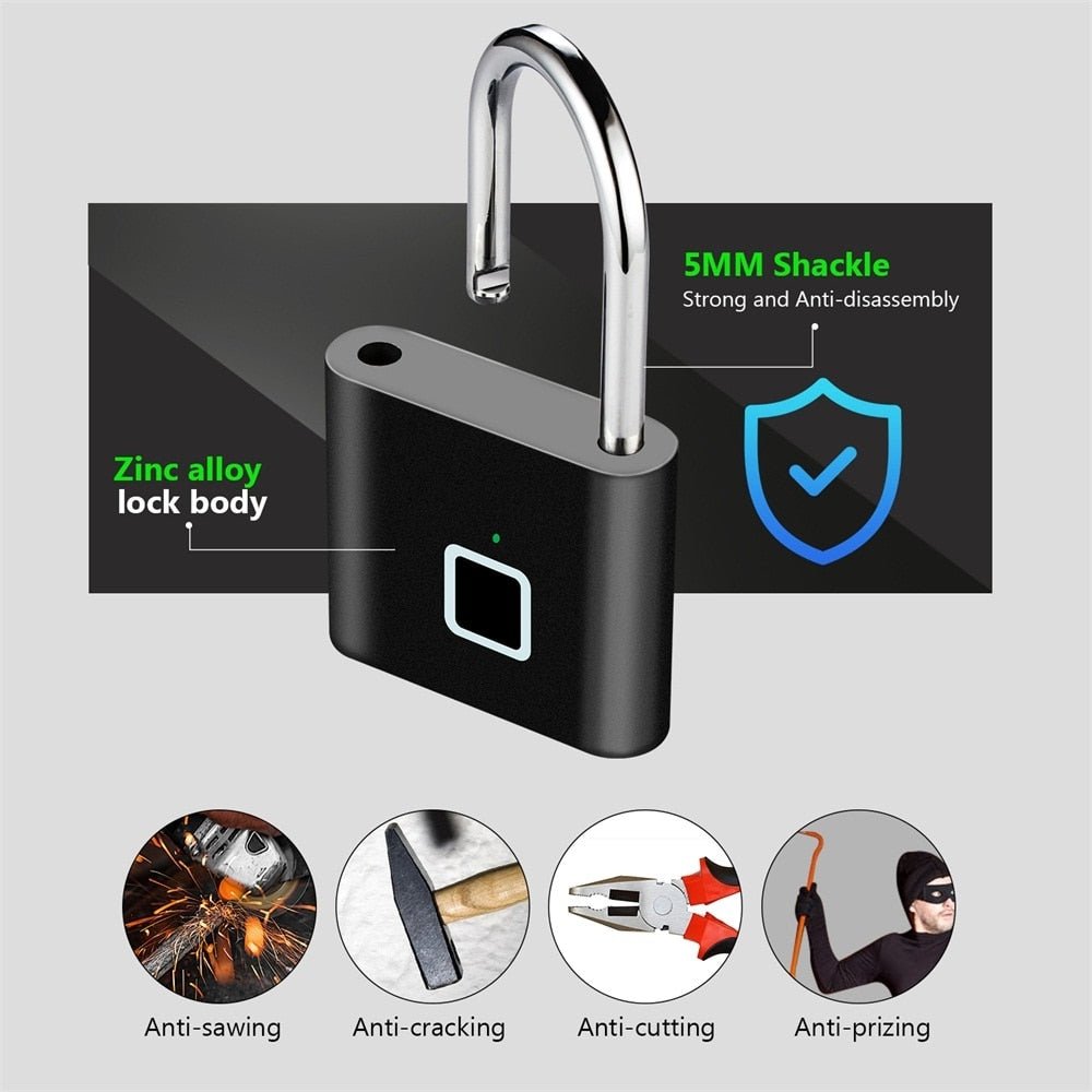 Fingerprint Smart Lock Padlock