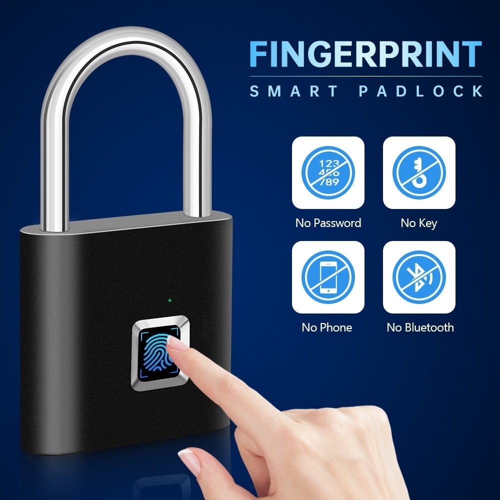 Fingerprint Smart Lock Padlock