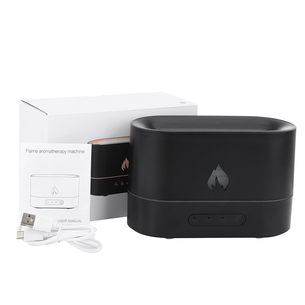 Flame Air Humidifier/Diffuser Black