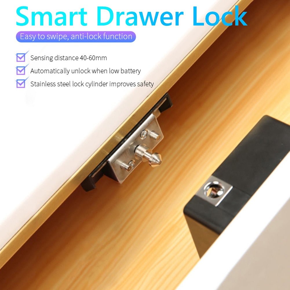 Intelligent Invisible Smart Cabinet Lock