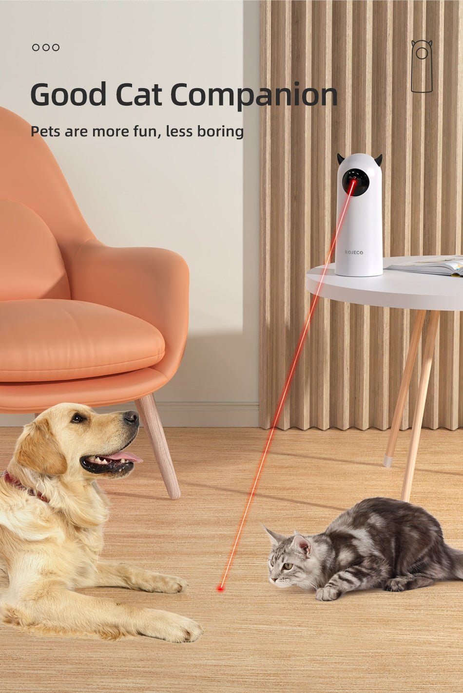 Interactive Smart Teasing Cat Toy