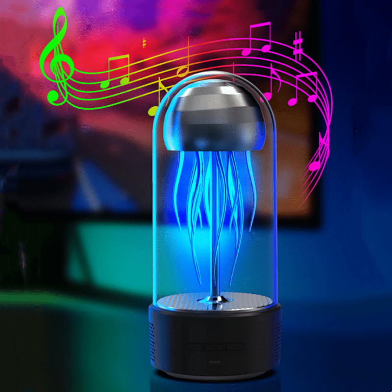 Jellyfish Colorful Flashing Lamp Bluetooth Speaker