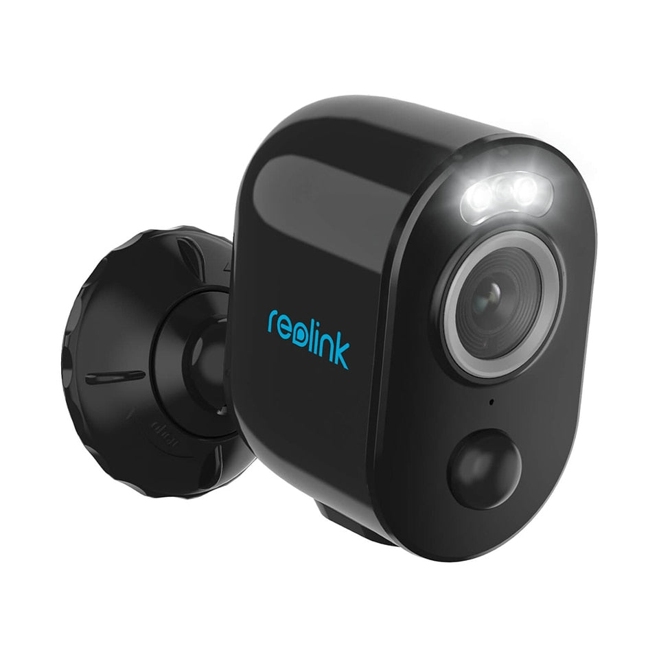 REOLINK Argus 3 Pro Smart Wire-Free 2K MP4 Camera with Motion Spotlight Black Argus 3pro Cam US Delivery