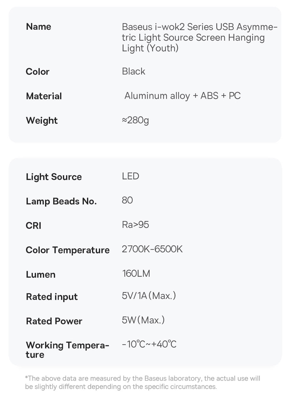 Smart Adjustable Ergonomic Screen Lamp