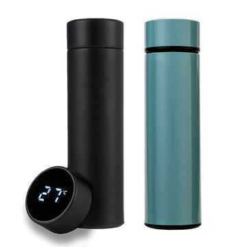 Smart Water Bottle with LED Temperature Display