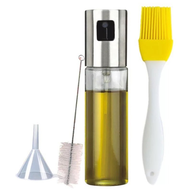 Stainless Steel Kitchen Cooking Oil Spray Bottle